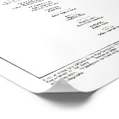 1961年アメリカ合衆国G.S.月の物理地図 ポスター (角)