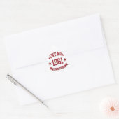 1961年ヴィンテージ完全高齢化 三角形シール (封筒)