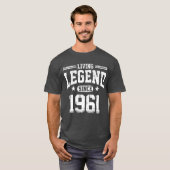 1961年以来の生きている伝説 Tシャツ (正面フル)