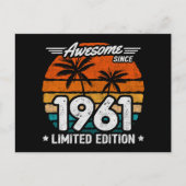 1961年限定復刻エディション・レトロ・アンビリーバブル 1961年からずっと ポストカード (正面)