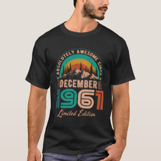 1961年12月誕生日素晴らし1961年12月以降 Tシャツ
