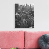 1961年5月2日：ニューヨークのクライスラー建物 キャンバスプリント (インサイチュ (リビング))