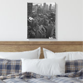 1961年5月2日：ニューヨークのクライスラー建物 キャンバスプリント (インサイチュ (寝室))