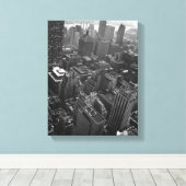 1961年5月2日：ニューヨークのクライスラー建物 キャンバスプリント (インサイチュ (ウッドフロア))