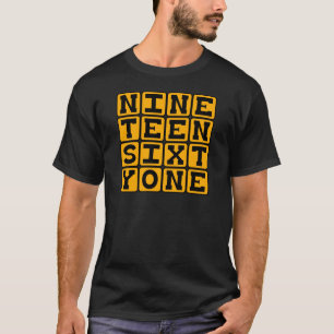 1961年、ワン・ナインティーン・シックスティーワン Tシャツ