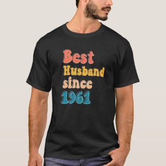 1961最高の年記念の男結婚人の夫は Tシャツ