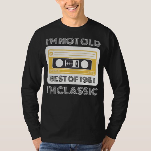 1961最高の年:未成年、ImのT型クラシックおもしろい。 Tシャツ (正面)