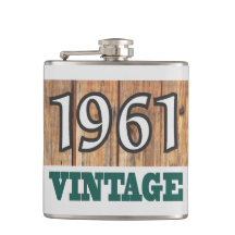 1961生まれ年のフラスコ