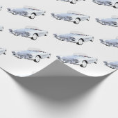 1961白コルベット ラッピングペーパー (角)