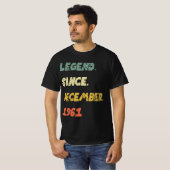 1961.1961年(1961年)12月から贈答品のシャツ伝説。Sh Tシャツ (正面フル)
