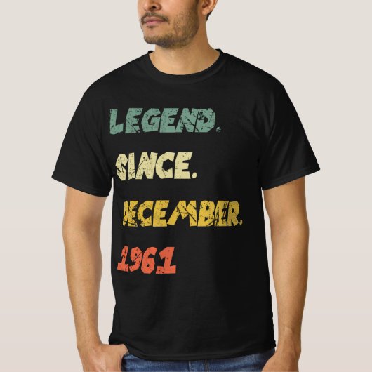 1961.1961年(1961年)12月から贈答品のシャツ伝説。Sh Tシャツ (正面)
