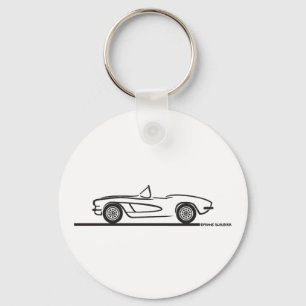 1961 1962シボレーコルベット キーホルダー