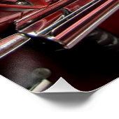 1961 Dodge Lancerダッシュボード ポスター (コーナー)