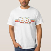 1961 The birth of legends Tシャツ (正面)