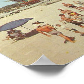 1962シービスタモーテルマートルビーチSC ポスター (角)