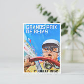 1962レイムスグランプリヴィンテージレース ポストカード (スタンド正面)