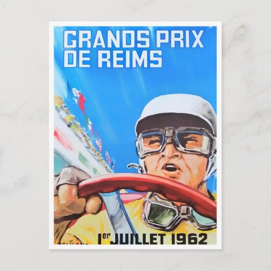 1962レイムスグランプリヴィンテージレース ポストカード (正面)