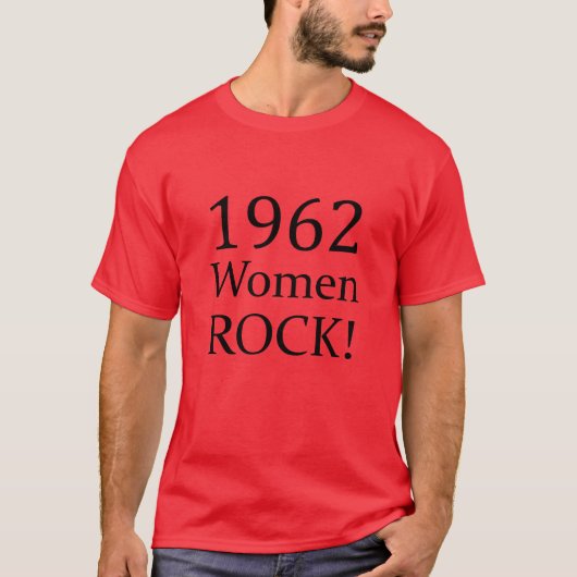 1962人の女性の石 Tシャツ (正面)