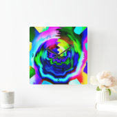 1962平方ウォールクロック スクエア壁時計 (ホーム)