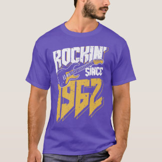 1962年からロックンロックヴィンテージファン60th Bir Tシャツ