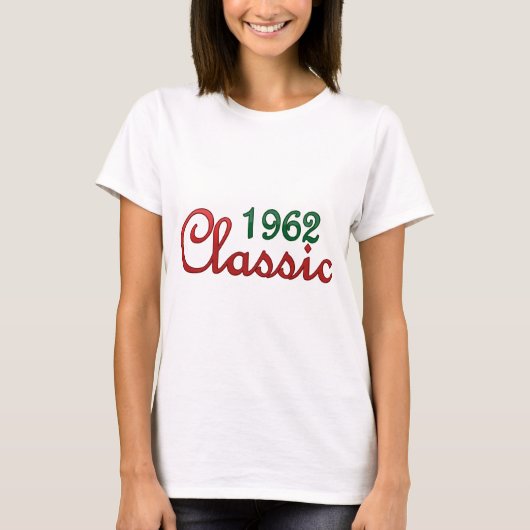 1962年のクラシック Tシャツ (正面)