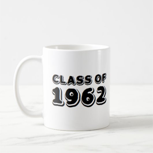 1962年のコーヒーマグのクラス コーヒーマグカップ (左)