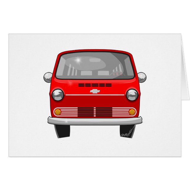 1962年のChevyヴァン (正面横)