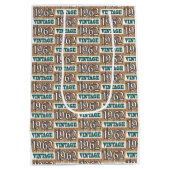 1962年生まれ中抱き枕 ミディアムペーパーバッグ (裏面)