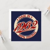 1962年製 カード (正面/裏面インサイチュ)