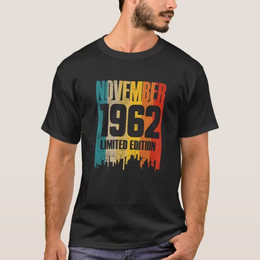 1962年11月59歳誕生日限定版 Tシャツ (正面)