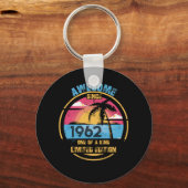 1962年60素晴らし誕生日以来60歳 キーホルダー (正面)