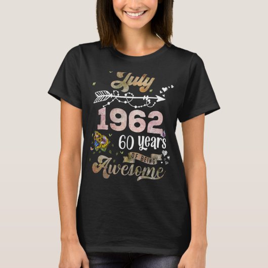 1962年7月に作られた60年の太陽の鳥 Tシャツ (正面)