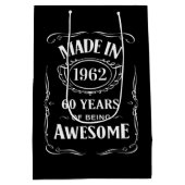 1962年、2022年の60年素晴らし間作 ミディアムペーパーバッグ (裏面)