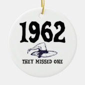 1962彼ら恋しく思は1サレムウィッチハロウィーン セラミックオーナメント (正面)