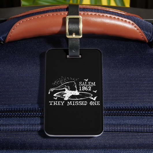 1962彼ら恋しく思は1サレムウィッチハロウィーン ラゲッジタグ (正面インサイチュ2)