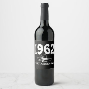 1962彼ら恋しく思は1サレムウィッチハロウィーン ワインラベル