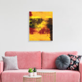 1962抽象芸術キャンバス印刷 キャンバスプリント (インサイチュ (リビング))