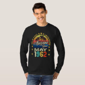 1962素晴らし年5月ヴィンテージ60誕生日以降 Tシャツ (正面フル)