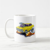 1962-65年の新星の黄色い車 コーヒーマグカップ (左)