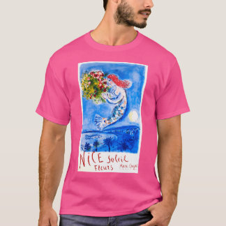 1962 Marc Chagall Nice Soleilフルーアフランス旅行 Tシャツ