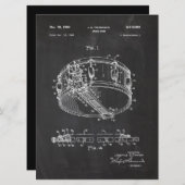 1962 Snare Drum - Patent Draw メニュー (正面/裏面)