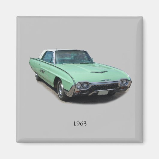 1963クラシック車マグネット マグネット (正面)