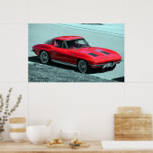 1963コルベット ポスター (キッチン)