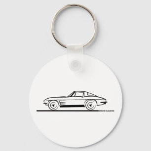 1963コルベットSting Ray Splitウィンドウクーペ キーホルダー