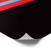 1963コルベットSting Ray Splitウィンドウ ポスター (角)