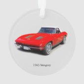 1963スティングレイアクリルオーナメント オーナメント (裏面)