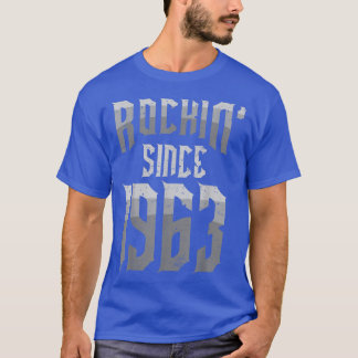 1963年からロックンロックヴィンテージファン59th Bir Tシャツ