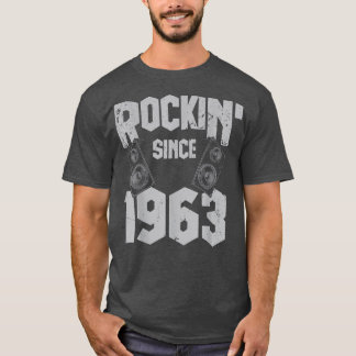 1963年からロックンロックヴィンテージファン59th Bir Tシャツ