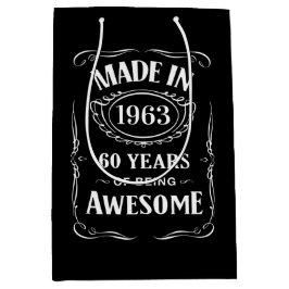 1963年に作られ、2023年素晴らしの60年 ミディアムペーパーバッグ