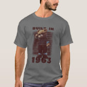 1963年に建てられた彼のためのB-dayギフト | 60歳 Tシャツ (正面)